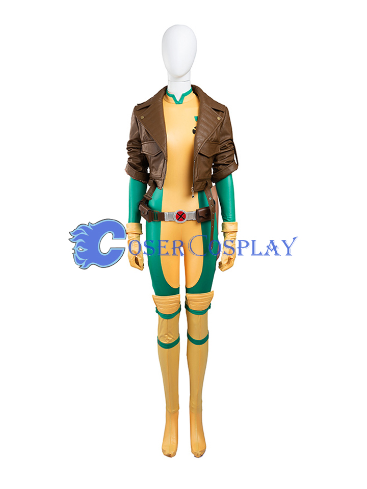 Anna Marie Rogue Cosplay Costume With Jacket